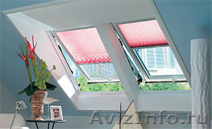 Мансардные окна VELUX, FAKRO, ROTO - также на Ваш выбор шторы, жалюзи, сетки - Изображение #2, Объявление #101084
