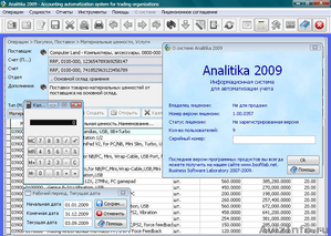 Analitika 2009 - Бесплатная система для автоматизации учета в торговле - Изображение #1, Объявление #390274