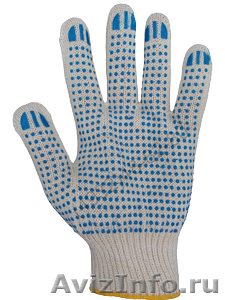 Перчатки х/б, перчатки х/б с ПВХ оптом и в розницу - Изображение #4, Объявление #914829